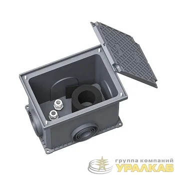 Колодец контрольно-измерительный 335х240х255мм пластик DKC 
