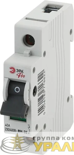 Выключатель нагрузки 1п 40А ВН-32 Pro NO-902-98 ЭРА 