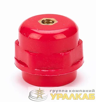 Изолятор шинный опорный ИО101-25 H25хD23хM6 Uпр=6кВ DEKraft 32100DEK Изолятор шинный опорный ИО101-25 H25хD23хM6 Uпр=6кВ DEKraft 32100DEK