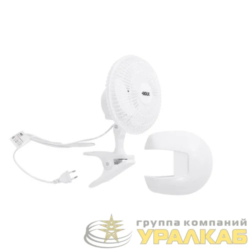 Вентилятор настольный DX-614 15Вт 220В бел. DUX 60-0211 детальная картинка