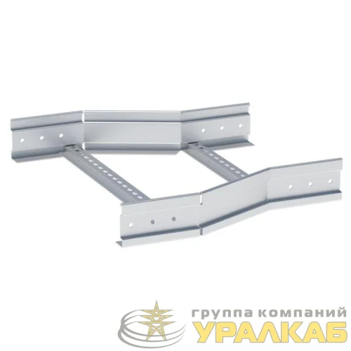 Переходник по ширине центральный лестничный усиленный 100х600х400мм (2мм) HDZ EKF 