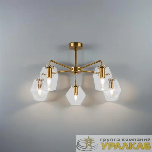 Люстра Dimension Е14х5 60Вт IP20 Freya FR5177PL-05BS детальная картинка