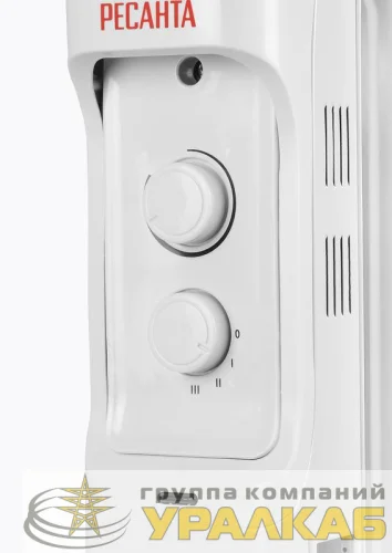 Радиатор масляный ОМ-9А 2кВт Ресанта 67/3/16 детальная картинка