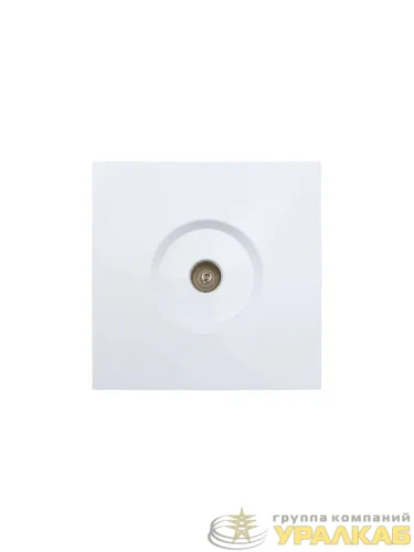 Розетка ТВ оконечная СП ZIMA IP20 бел. LEZARD 