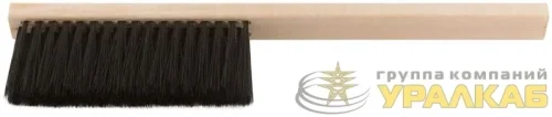 Щетка-сметка искусств. щетина деревянная ручка 3-х рядная 350мм КУРС 