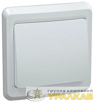 Выключатель 1-кл. СП Вега 10А IP20 ВС10-1-0-ВБ бел. IEK EVV10-K01-10-DM