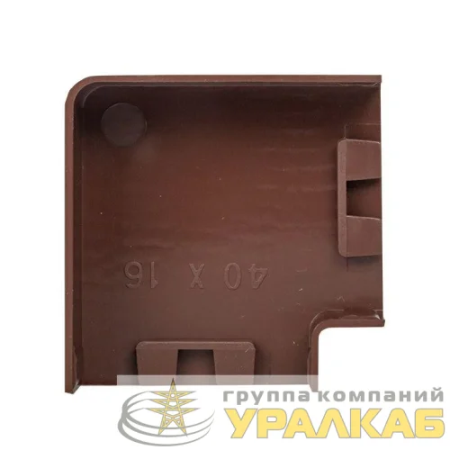 Поворот на 90град. 40х16 под темн. дерево Plast PROxima (уп.4шт) EKF abd-40-16x4 детальная картинка