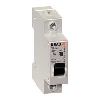 Рубильник мод. ВН32 132 УХЛ3 КЭАЗ 