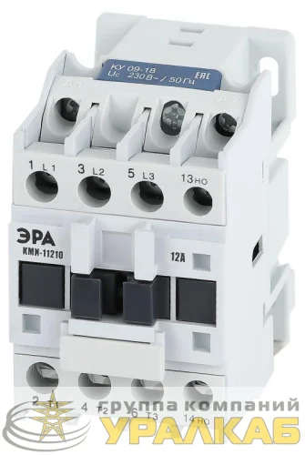 Контактор КМИ-11210 12А 230В/АС3 1НО PRO Эра 