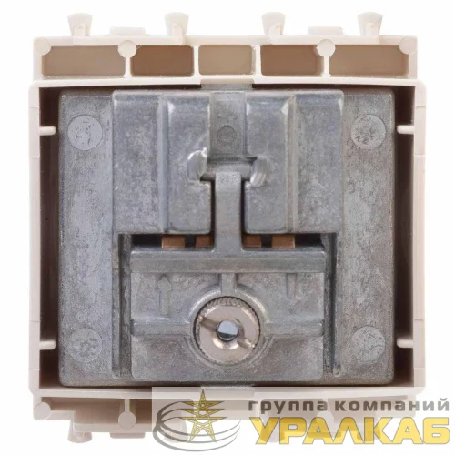 Розетка телевизионная TV/FM/SAT 2мод. 16А Avanti "Ванильная дымка" DKC 