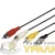 Шнур 4х4 RCA 3м Rexant 17-0304 детальная картинка