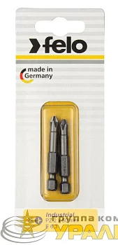 Бита крестовая PZ 1х50 Industrial (блист.2шт) FELO 03101536