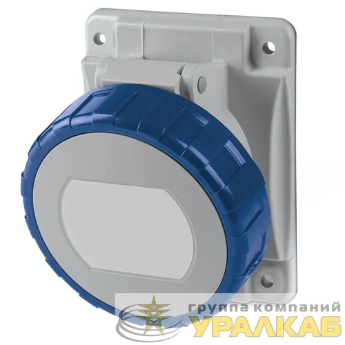Розетка скрыт. уст. 16А 230В 2P+E с наклоном IP67 DKC DIS4181663 детальная картинка
