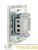 Выключатель 1-кл. СП Mira 10А IP20 с подсветкой с бел. вставкой бел. LEZARD 701-0202-111 детальная картинка