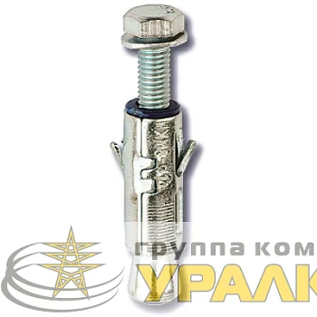 Анкер забивной М6 усил. с болтом (уп.40шт) DKC CM460645