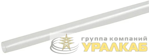 Трубка термоусадочная ТТУк 25.4/12.7 2:1 с клеевым слоем прозр. (уп.1м) IEK 