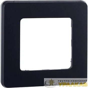 Рамка 1-м Inspiria антрацит IEK 