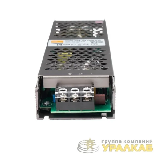 Блок питания для светодиодной ленты 240Вт 10А 24В IP20 BSPS метал. Pro+ JazzWay 