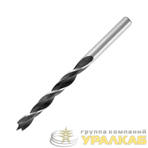 Сверло по дереву 7х105мм цилиндрический хвостовик Kranz KR-91-0736 детальная картинка