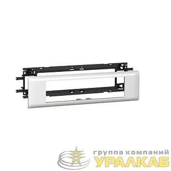 Суппорт 8мод. Mosaic для кабель-канала DLP с крышкой 65мм Leg 010958