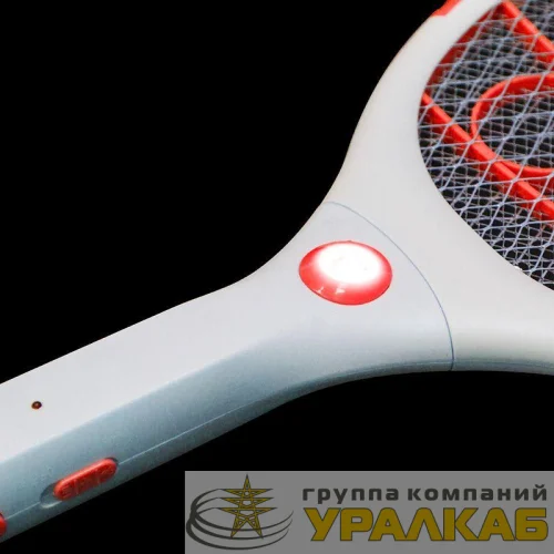 Мухобойка электрическая Профи (фонарик+аккумулятор) Rexant 70-0420 детальная картинка