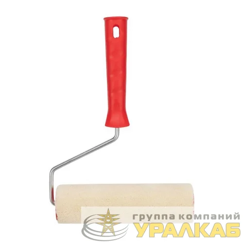 Валик велюр ворс 5мм шир. ролика 180мм d42мм бюгель 6мм Rexant 89-0029 детальная картинка
