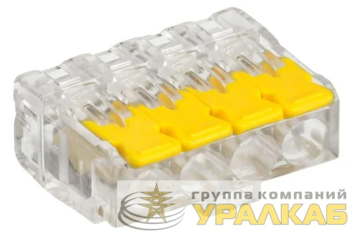 Клемма строительно-монтажная СМК 228-414 (уп.50шт) IEK 