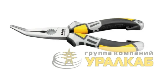 Длинногубцы угловые с резцом 205мм Felo 59222040 детальная картинка