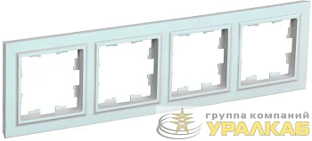 Рамка 4-м BRITE РУ-4-БрЖ жемчуж. IEK BR-M42-K36