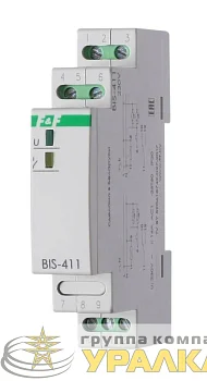 Реле импульсное BIS-411 (230В 16А 1Р монтаж на DIN-рейке 35мм) F&F EA01.005.001