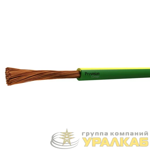 Провод ПуГВнг(А)-LS 1х0.5 Ж/З (бухта) (м) РЭК-PRYSMIAN 0501010301 детальная картинка