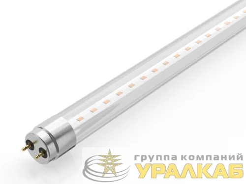 Лампа светодиодная AL T8-9-BR-600 FITO 9Вт G13 600мм для растений красн./син. AVANLED 12206011 детальная картинка