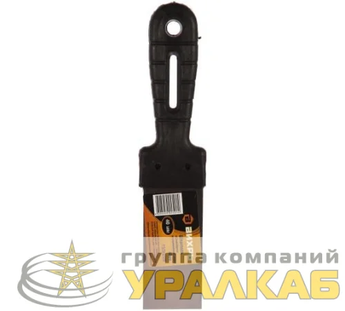 Шпатель нерж. сталь пластиковая рукоятка 40мм Вихрь 73/3/2/28 детальная картинка