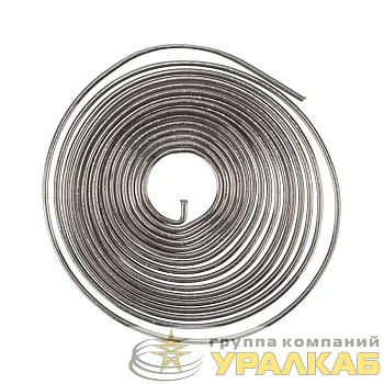 Припой с канифолью ПОС-61 d0.8мм спираль (1м) REXANT 09-3108