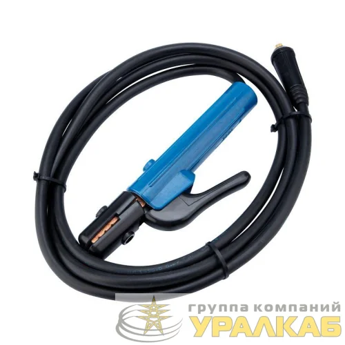 Кабель сварочный КГ 1х16 200А СКР 10-25 с электрододержателем 3м Rexant 16-0753 детальная картинка