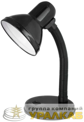 Светильник UF-301P С02 настол. 230В 60Вт черн. Ultraflash 12368 детальная картинка