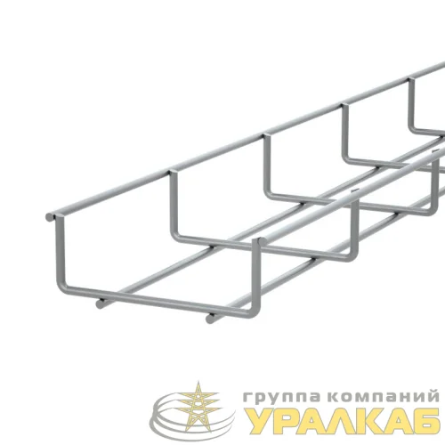 Лоток проволочный 100х35 L3000 сталь 4мм PL35-100-3000 оцинк. КМ LO0650 детальная картинка
