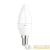 Лампа светодиодная Elementary 8Вт свеча 6500К холод. бел. E14 560лм GAUSS 