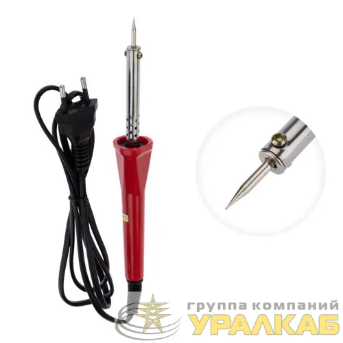 Паяльник с керам. нагревателем долговечное жало 220В/30Вт PROCONNECT 