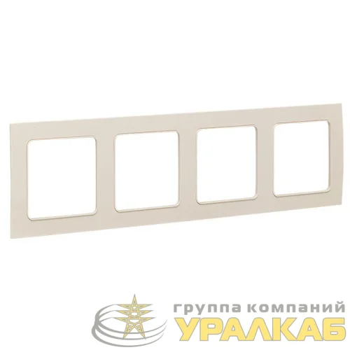 Рамка 4-м Стокгольм бел. PROxima EKF EZM-G-303-20 детальная картинка