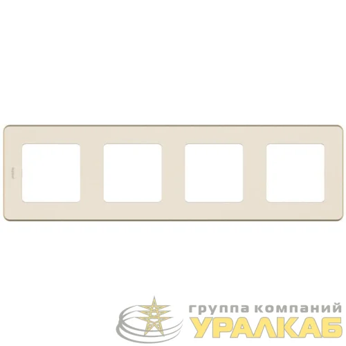 Рамка 4-м Inspiria сл. кость Leg 673961 детальная картинка