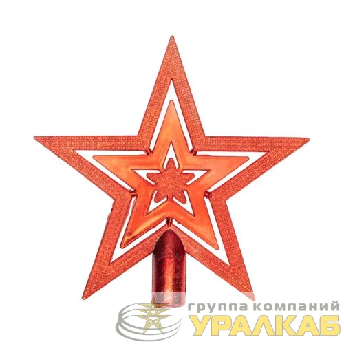 Фигура "Звезда" 20см IP20 на елку красн. Neon-Night 