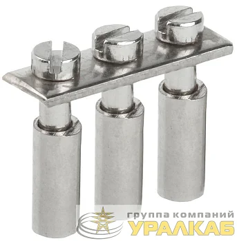 Перемычка центральная для КВИ-2.5кв.мм 3PIN IEK YZN30Q-002-3P