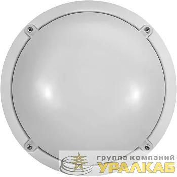 Светильник светодиодный 61 194 OBL-R1-12-6.5K-WH-IP65-LED 12Вт 6500К IP65 900лм ЖКХ круг бел. (аналог НПП) ОНЛАЙТ 61194