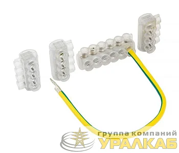 Комплект клеммников SV15 3хKE10.1+1хKE10.3 (Al 10-35/Cu 1.5-25) для сетей уличного освещения PROxima EKF sv-15
