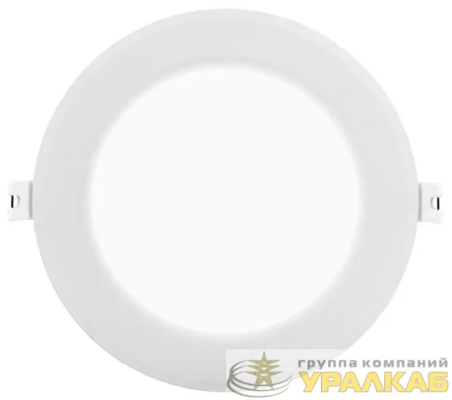 Светильник светодиодный ДВО 1714 12Вт 4000К IP40 даунлайт встраив. круг бел. IEK LDVO0-1714-12-4000-K01 детальная картинка