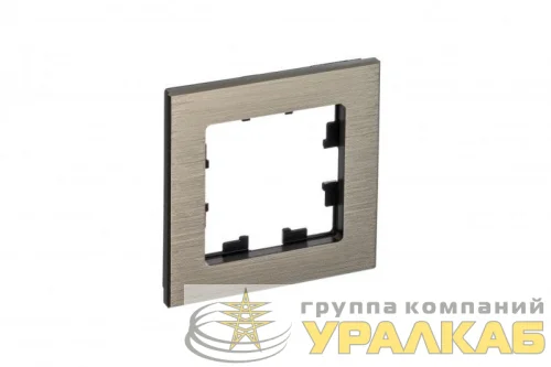 Рамка 1-м AtlasDesign Nature метал. латунь SE 