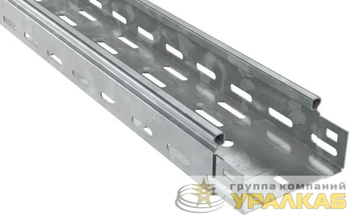 Лоток листовой перфорированный 100х50 L3000 сталь 1мм HDZ IEK CLP10-050-100-100-3-M-HDZ детальная картинка