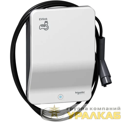 Станция зарядная для электроавтомобилей EVLINK WALLBOX PLUS кабель T1 1ф 7.4кВт SchE EVH3S7P0AK детальная картинка