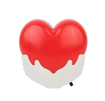 Светильник "Сердце" NL-246 LED ночник с выкл. 220В Camelion 